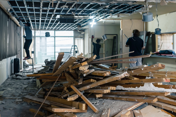 内装解体イメージ